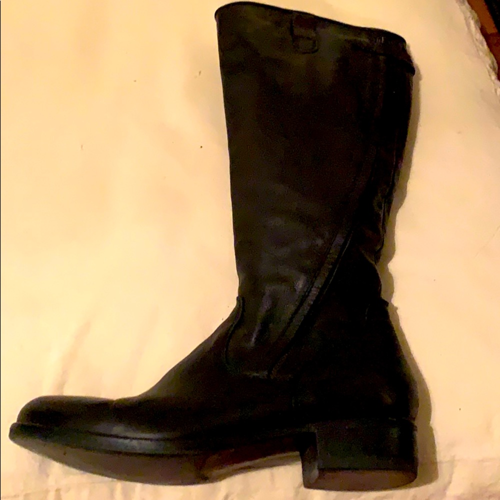 Italian leather boots